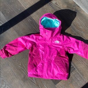 Fleece lined North Face 3T